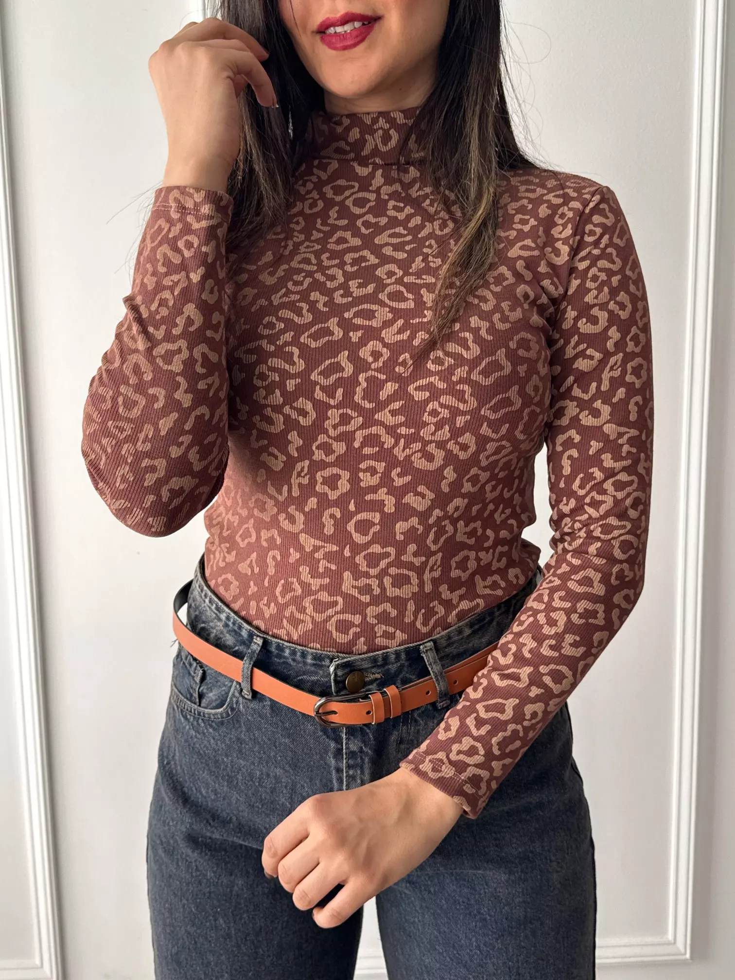 بلوز کبریتی پلنگی